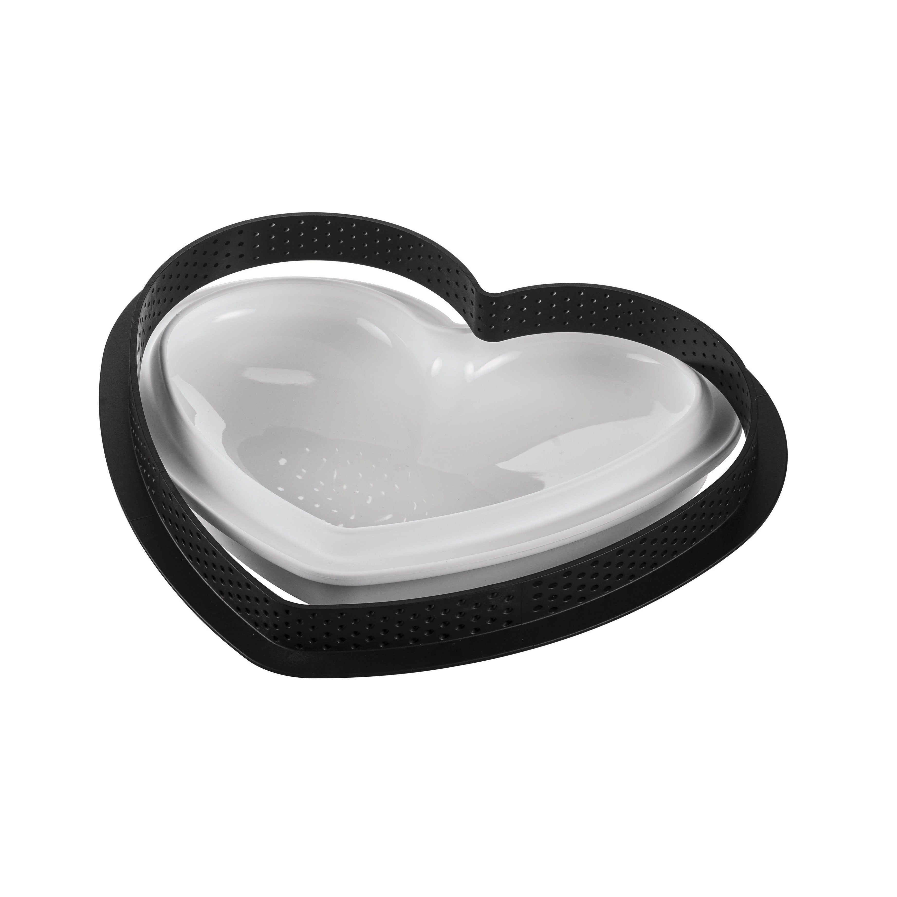 SILIKOMART Amore Tart Ring Kit (Silicone Mould + Ring)