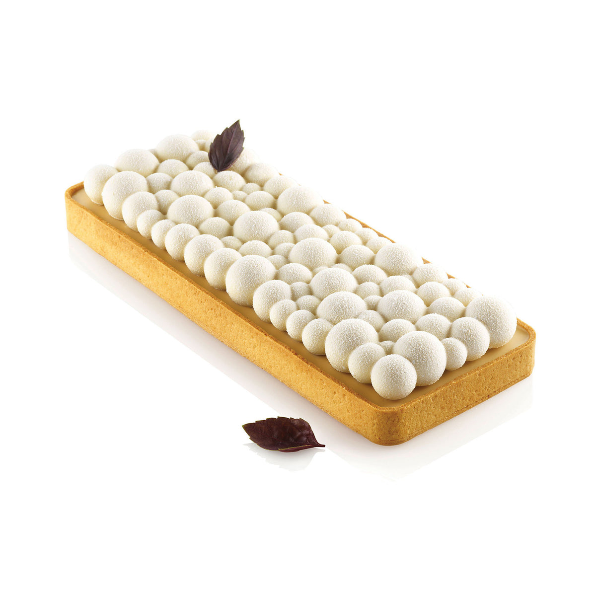 SILIKOMART Bubble Rectangular Tart Ring Kit (Silicone Mould + Ring)