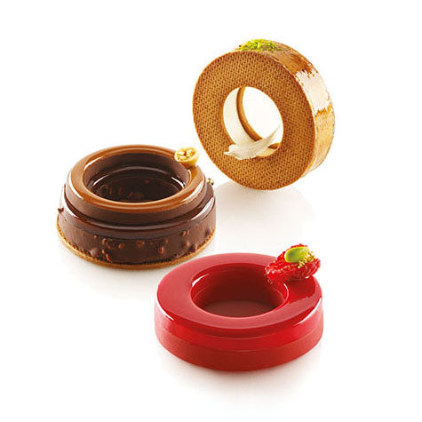 SILIKOMART The Ring 65 (Set of 2 Silicone Moulds + Cutter)