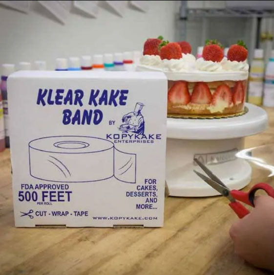 KOPYKAKE Clear Acetate Cake Band