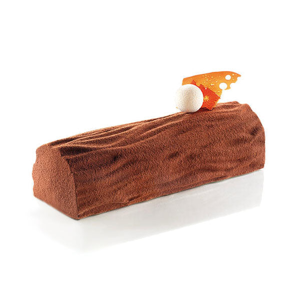 SILIKOMART Tex01 Wood Buche Cake Texture Silicone Mat, 250x185x6mm