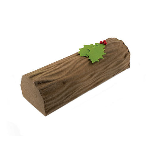 SILIKOMART Tex01 Wood Buche Cake Texture Silicone Mat, 250x185x6mm