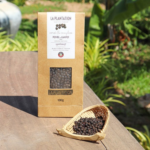 LA PLANTATION Organic Black Kampot Pepper