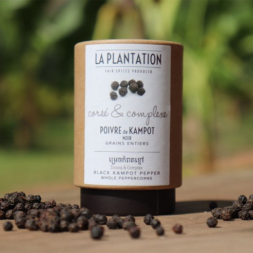 LA PLANTATION Organic Black Kampot Pepper