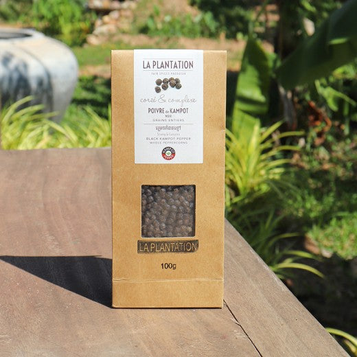 LA PLANTATION Organic Black Kampot Pepper