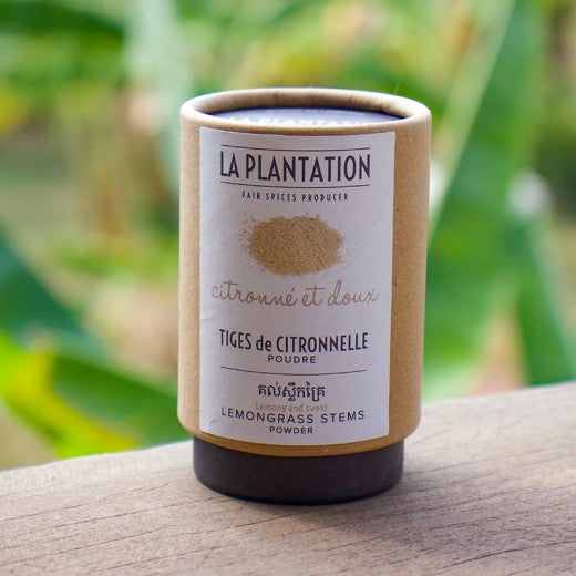 LA PLANTATION Organic Lemongrass Stems Powder, 50g