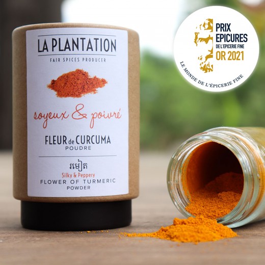 LA PLANTATION Organic Organic Flower of Turmeric Powder, 50g