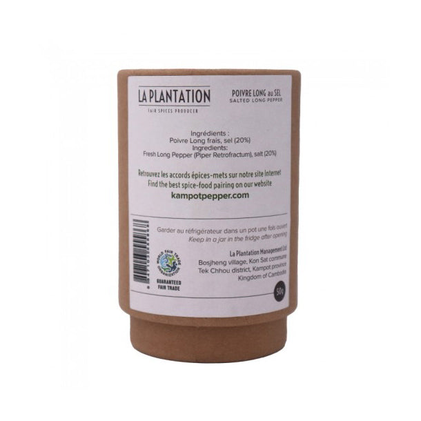 LA PLANTATION Organic Salted Long Pepper, 50g