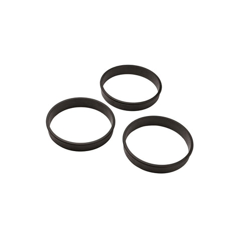 MATFER Exoglass Tart Rings, 3 1/2" / 9cm (pack of 6)