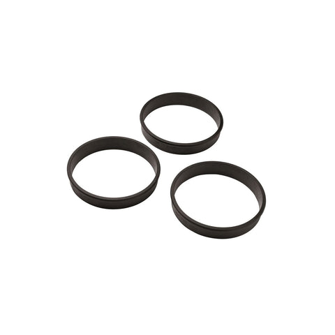MATFER Exoglass Tart Rings, 3 1/6" / 8cm (pack of 6)