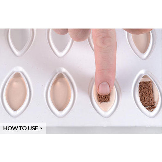 SILIKOMART Quenelle 24 (Silicone Mould)