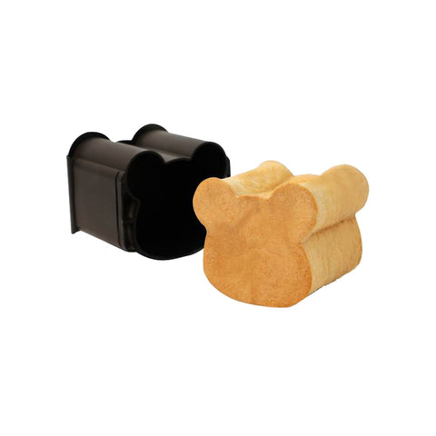 SANNENG Non-stick Bear Shape Loaf Pan/Bread Mould, 5.3" x 4.6"