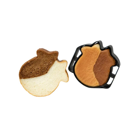 SANNENG Non-stick Cow Shape Loaf Pan/Bread Mould, 5.3" x 5.3"