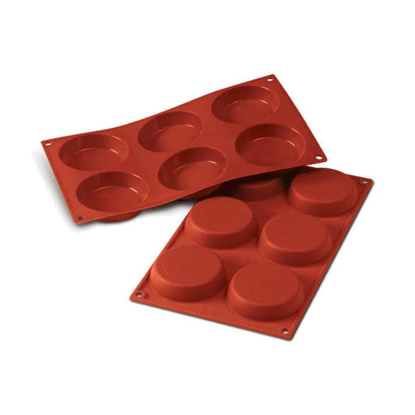 SILIKOMART SF047 Flan Silicone Mould Ø80 mm 30.047.00.0060