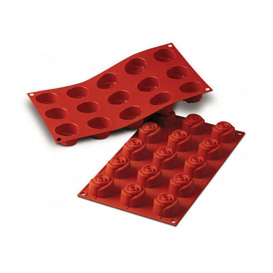 SILIKOMART SF074 Small Rose Silicone Mould Ø44 mm 30.074.00.0060