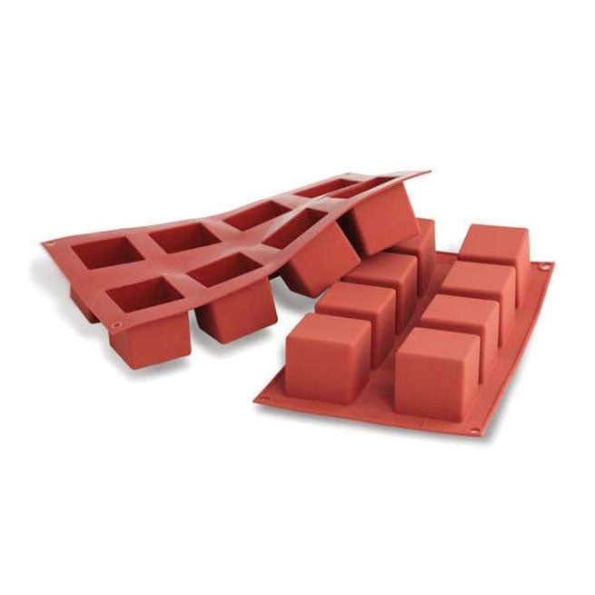 SILIKOMART SF104 Cube Silicone Mould 50 x 50 mm 36.104.00.0060