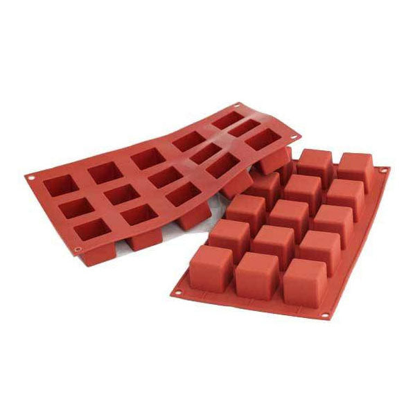 SILIKOMART SF105 Cube Silicone Mould 35 x 35 mm 36.105.00.0060