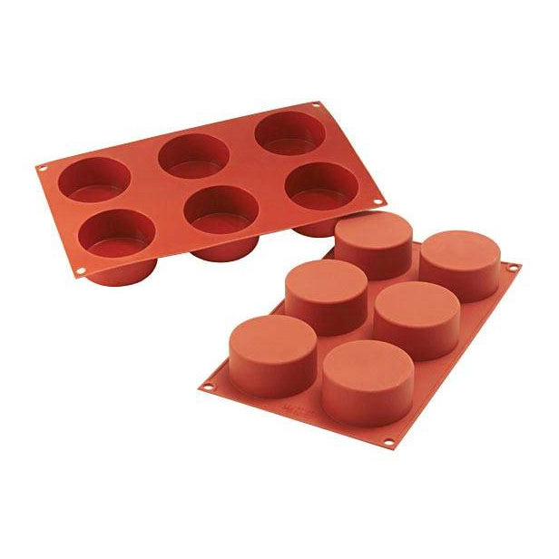 SILIKOMART SF127 Cylinders Silicone Mould Ø70 mm 36.127.00.0060