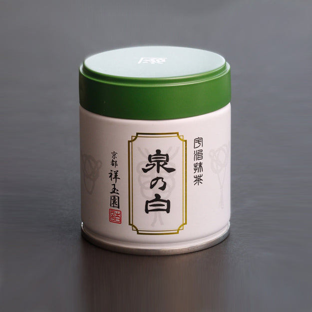 SHOGYOKUEN Ceremonial Grade Matcha, Powdered Green Tea, #8 Izumi no Shiro, 40g