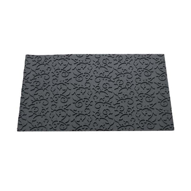 SILIKOMART Tex05 Arabesque Buche Cake Texture Silicone Mat, 250x185x6mm