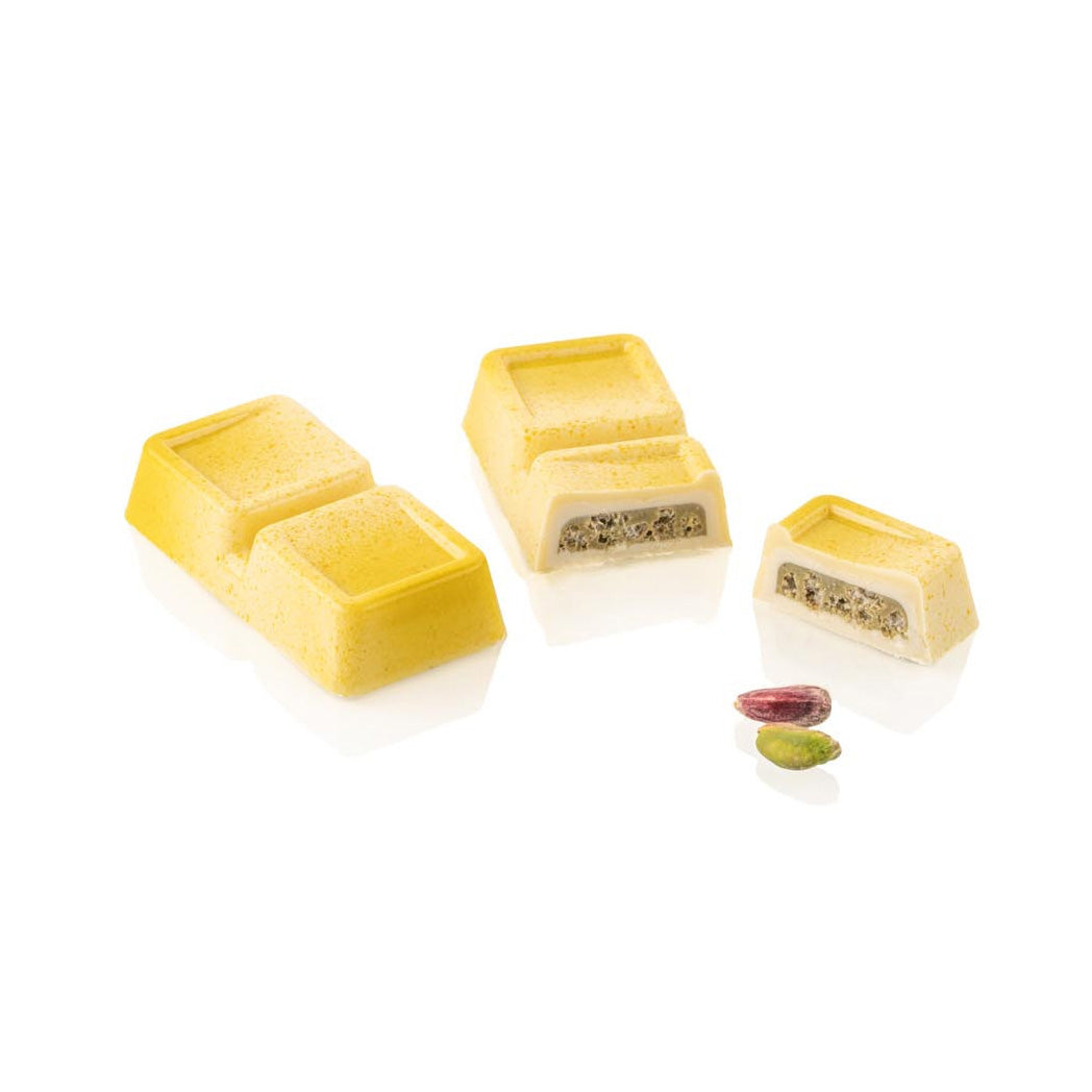 SILIKOMART Blocco B Tritan Chocolate Mould Kit, Snack Bar