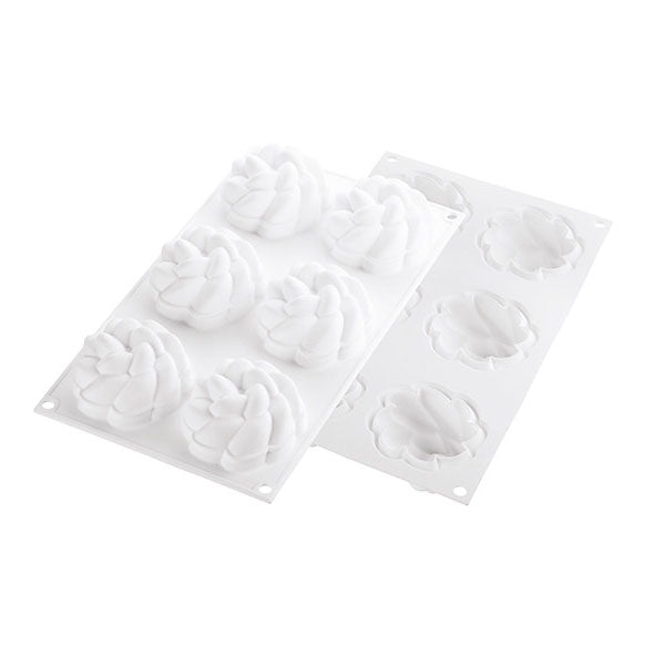 SILIKOMART Fleur Tart Ring Kit (Silicone Mould + Rings)