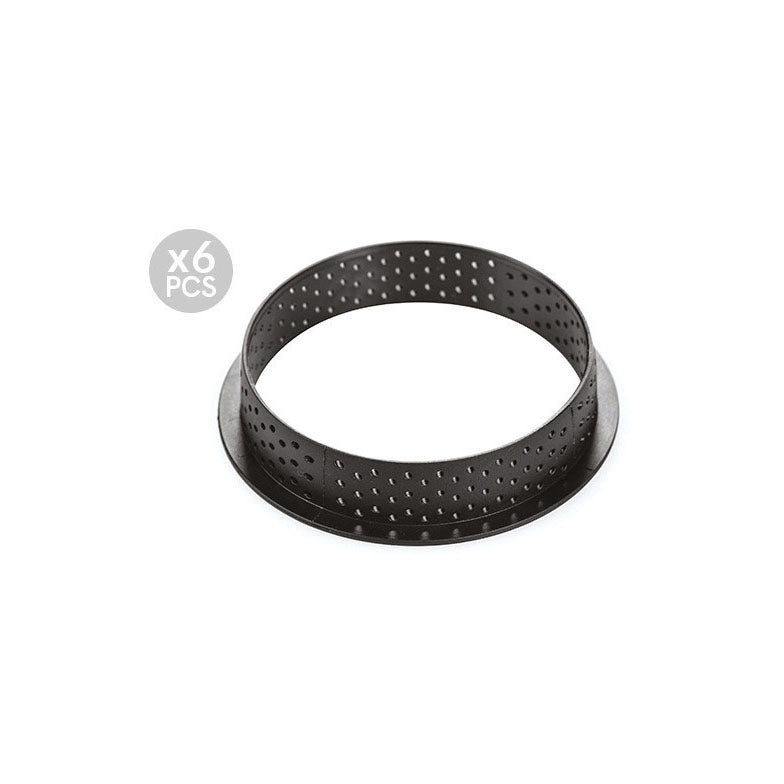 SILIKOMART Fleur Tart Ring Kit (Silicone Mould + Rings)