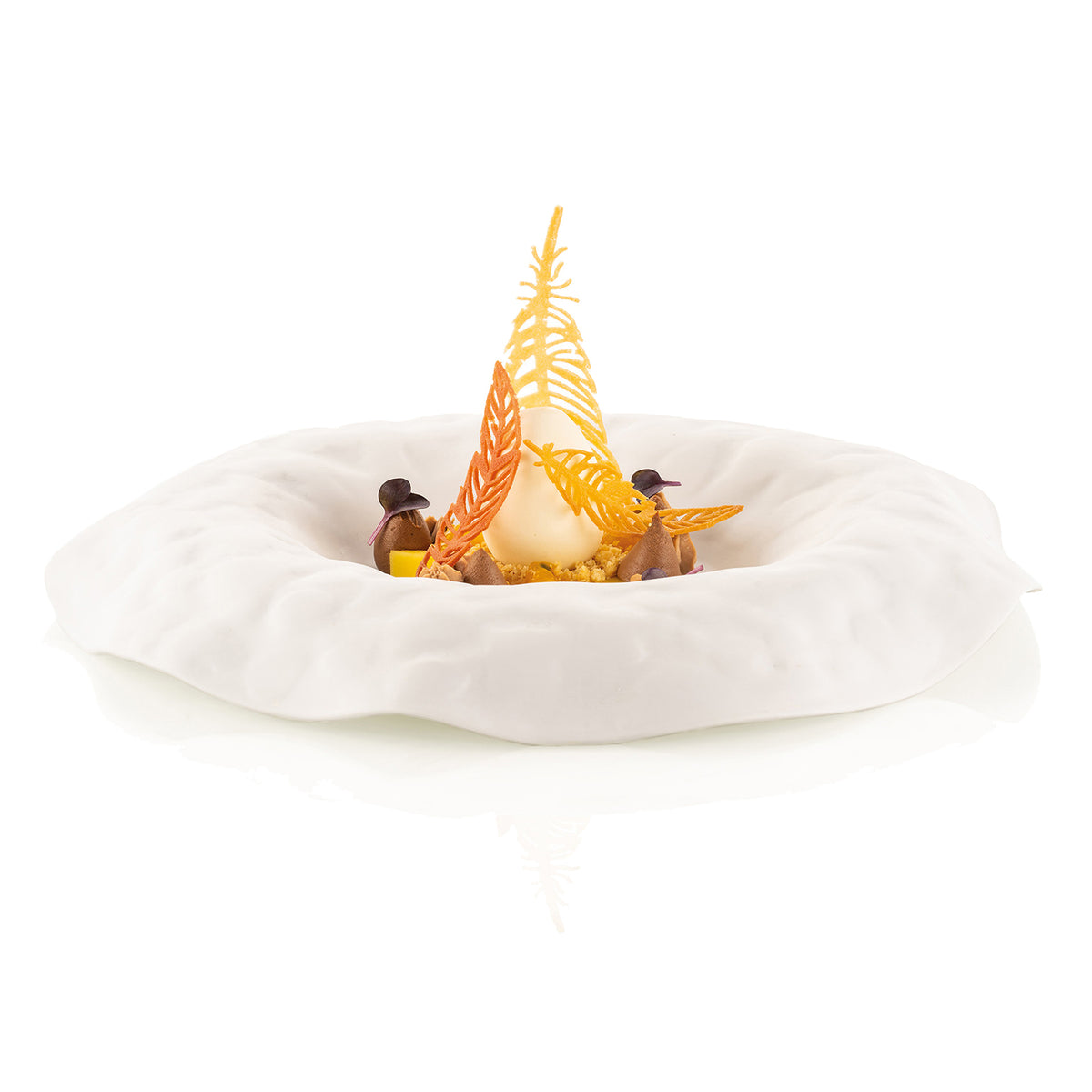 SILIKOMART Piuma Silicone Decor Mould for Tuile and Chocolate 33.314.36.0065