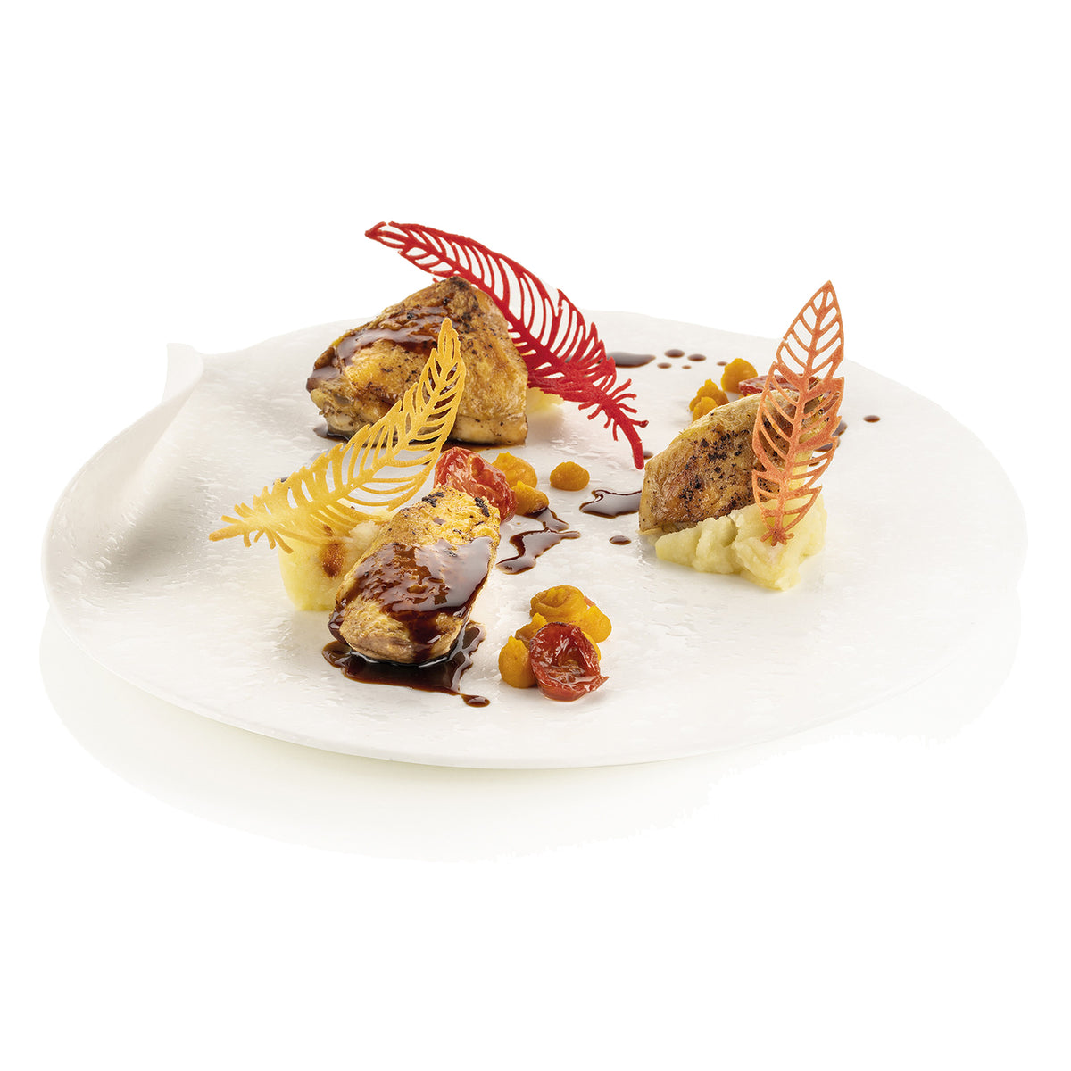 SILIKOMART Piuma Silicone Decor Mould for Tuile and Chocolate 33.314.36.0065