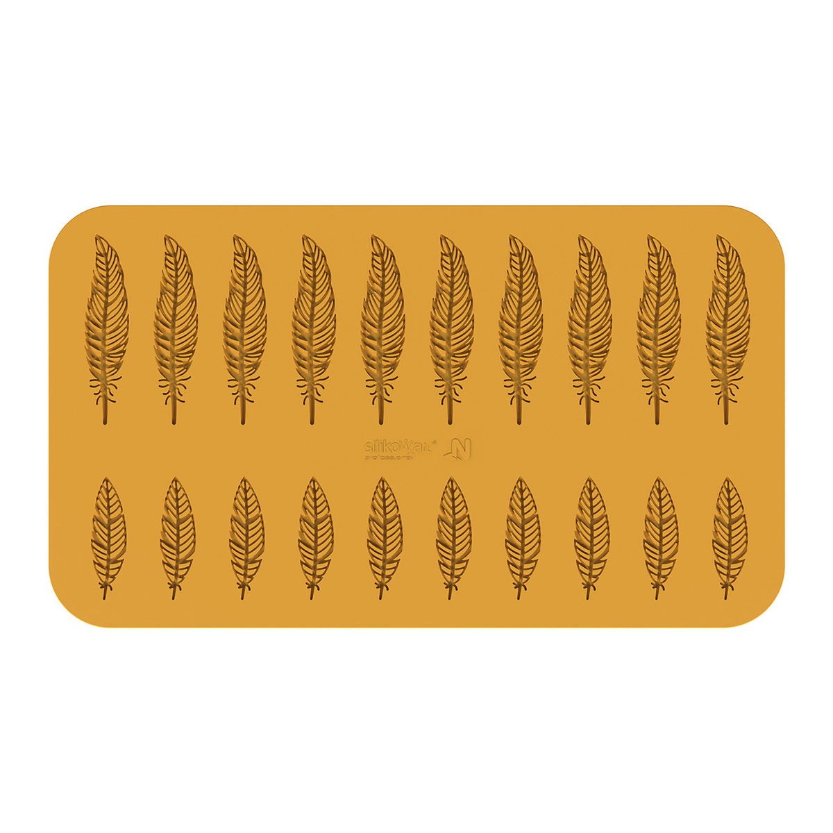 SILIKOMART Piuma Silicone Decor Mould for Tuile and Chocolate 33.314.36.0065