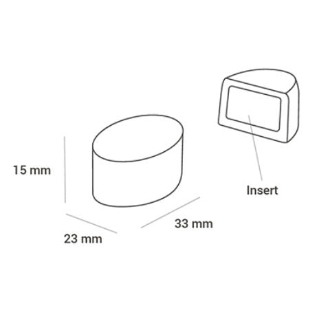 SILIKOMART Ovale 01 Chocolate Mould Kit, Bonbon