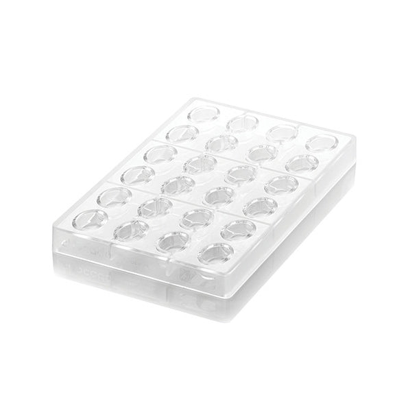 SILIKOMART Ovale 01 Chocolate Mould Kit, Bonbon