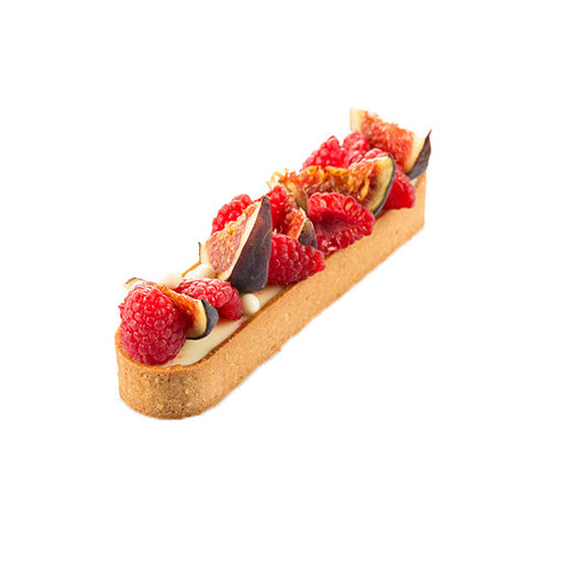 SILIKOMART Perforated Non-Stick Oblong Tart Rings (Set of 6)