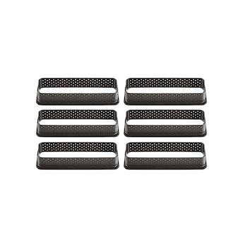 SILIKOMART Perforated Non-Stick Tart Rings
