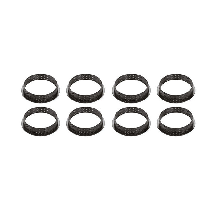 SILIKOMART Perforated Non-Stick Tart Rings