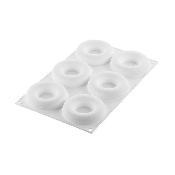Silikomart Promise 65 Silicone Mold with 6 Cavities, Each 3.34 Inch  Diameter x 0.78 Inch High