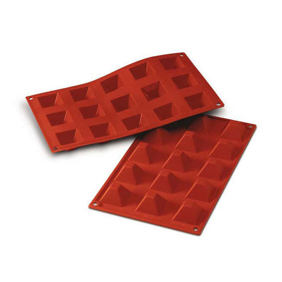 SILIKOMART SF008 Pyramid Silicone Mould 36 x 36 mm 30.008.00.0060