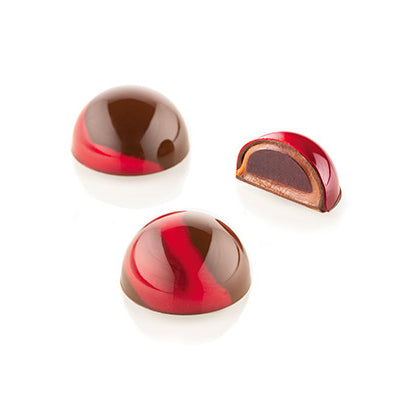 SILIKOMART Semisfera 01 Chocolate Mould Kit, Bonbon