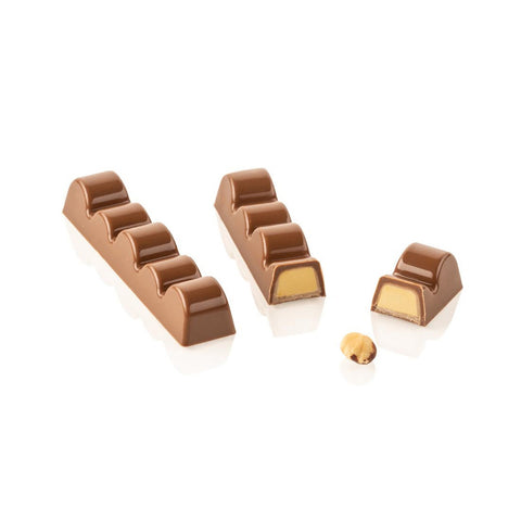 SILIKOMART Sinfonia B Tritan Chocolate Mould Kit, Snack Bar