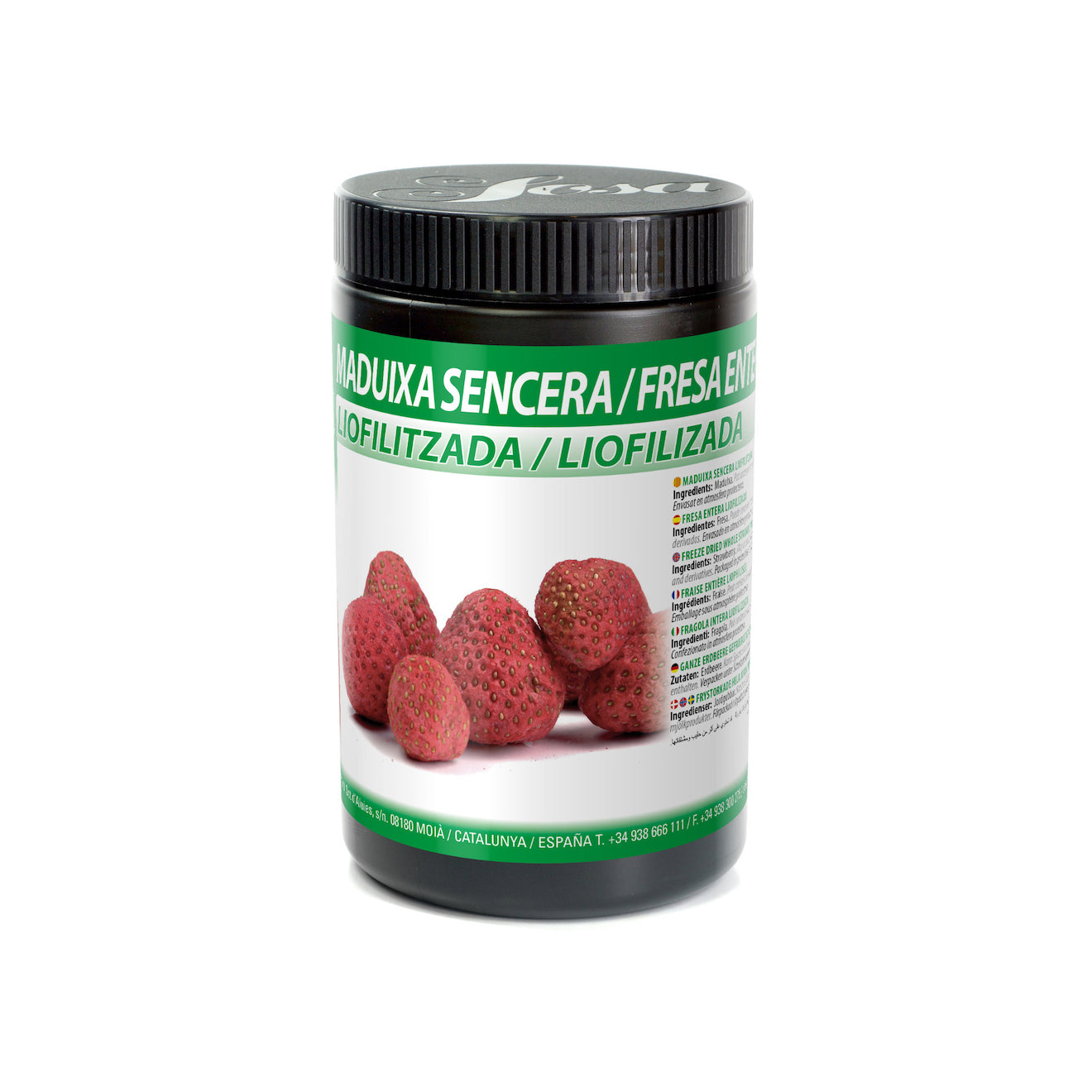 SOSA Freeze Dried Whole Strawberry, 60g