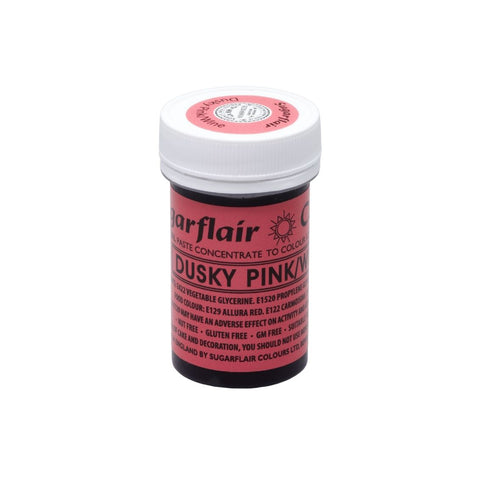 SUGARFLAIR Dusky Pink/Wine Spectral Concentrated Paste Colours, 25g