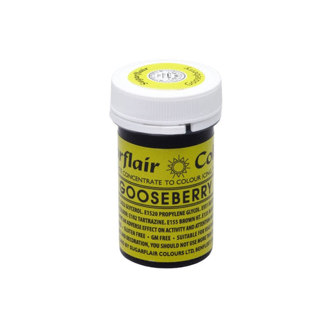 SUGARFLAIR Gooseberry Spectral Concentrated Paste Colours, 25g