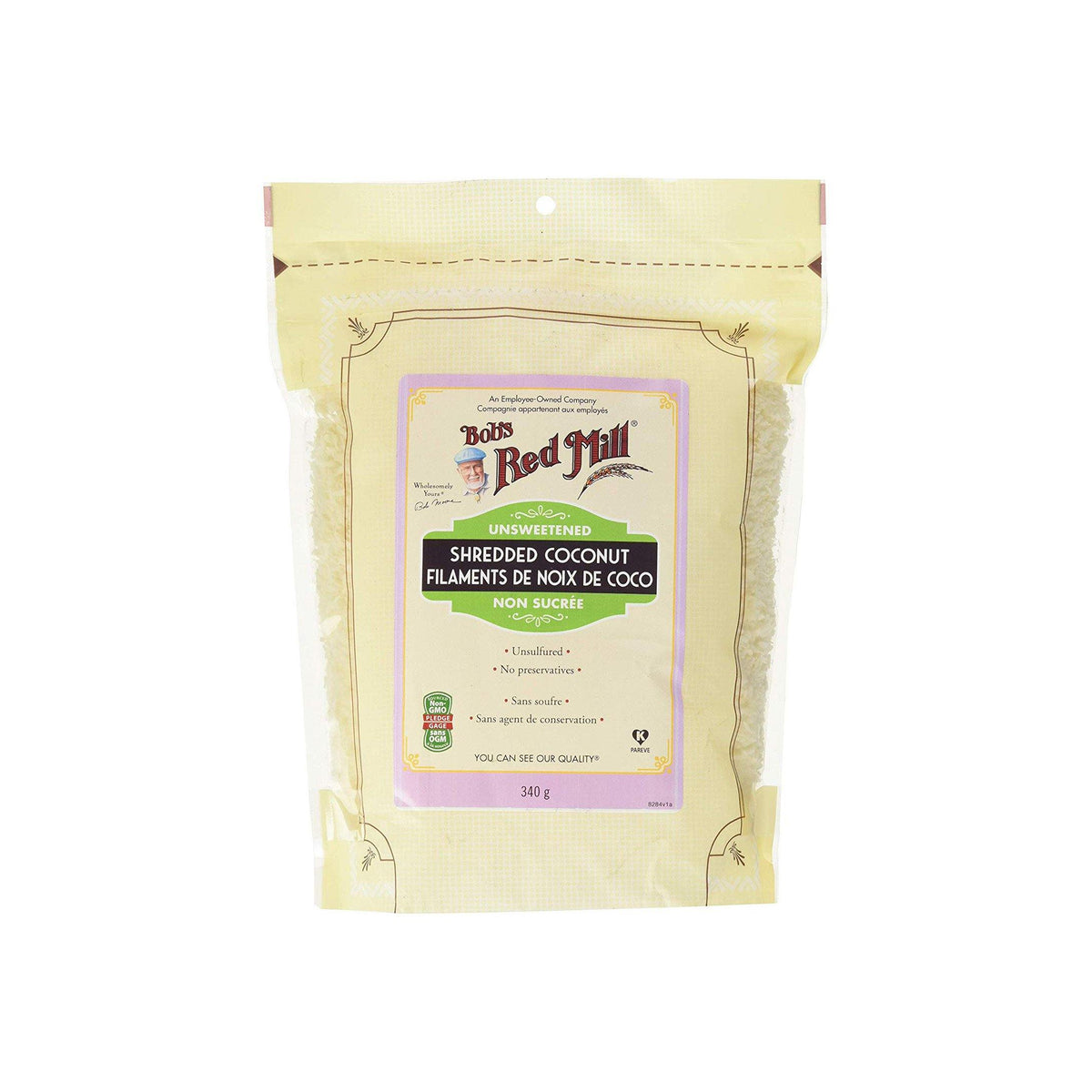 BOB'S RED MILL Shredded Coconut, Unsweetened, 340g