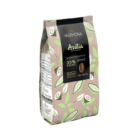 VALRHONA Azelia 35%, Milk Chocolate Couverture