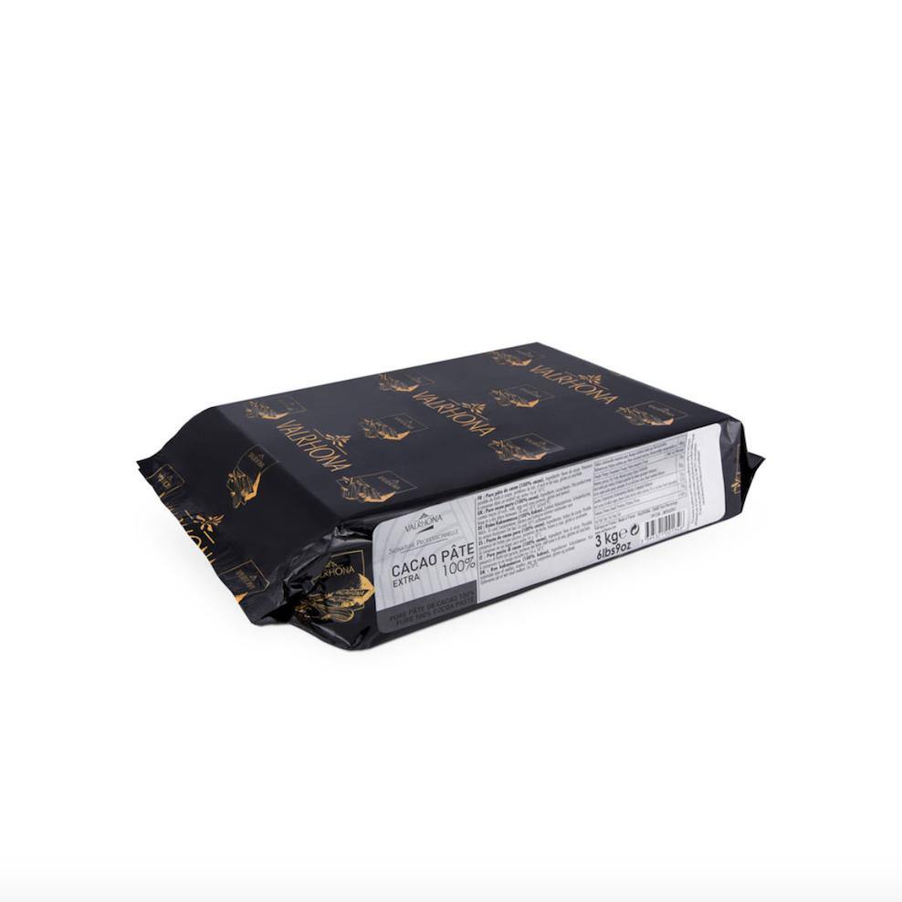 VALRHONA Extra Cocoa Paste, 100% Unsweetened