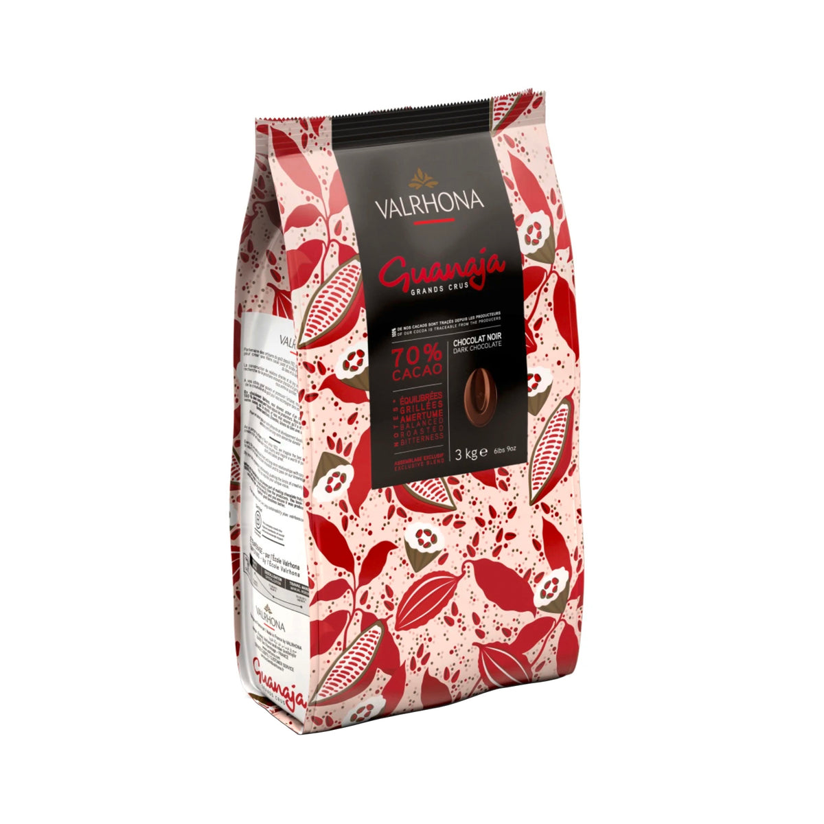 VALRHONA Guanaja 70%, Dark Chocolate Couverture