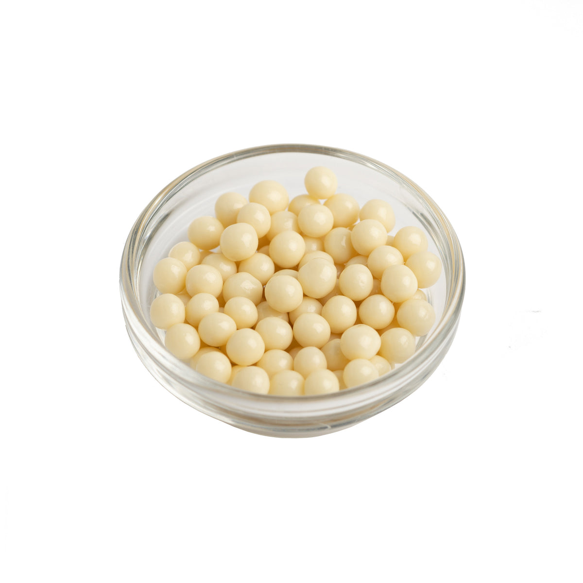 VALRHONA Opalys 33%, Crunchy White Chocolate Pearls