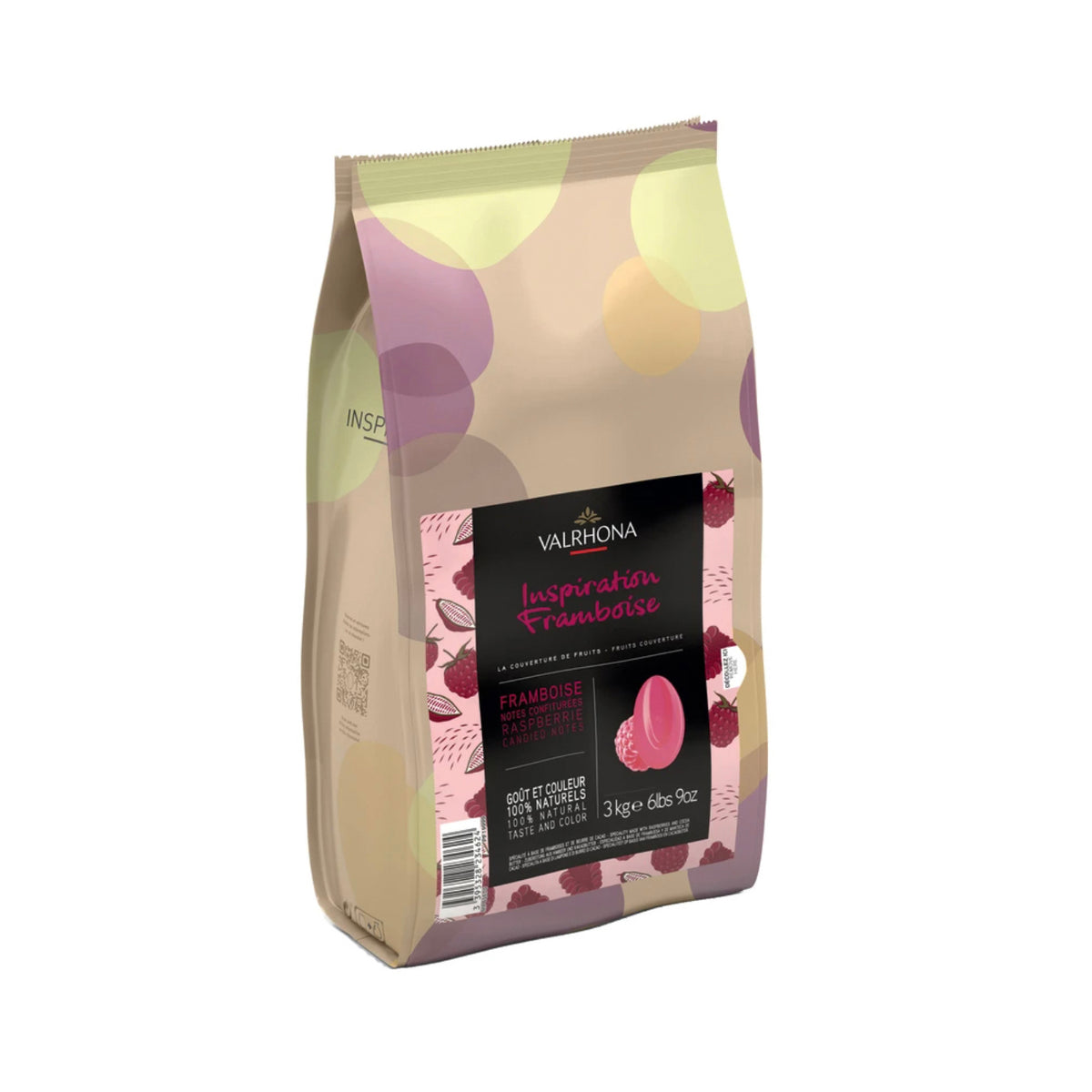 VALRHONA Raspberry Inspiration, Fruit Chocolate Couverture