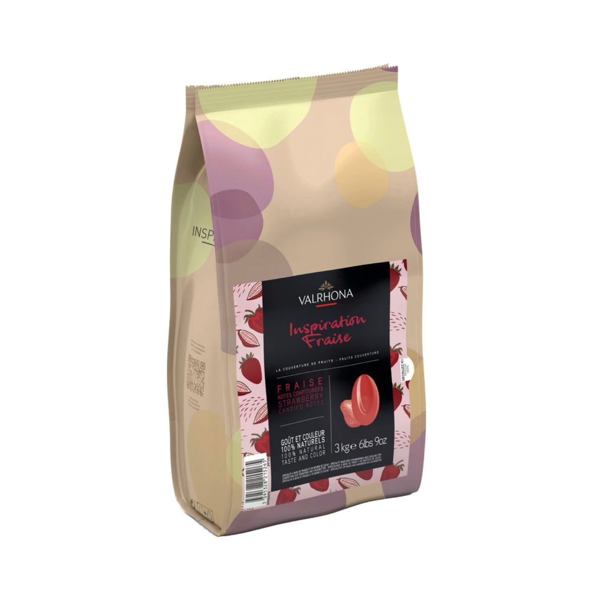 VALRHONA Strawberry Inspiration, Fruit Chocolate Couverture