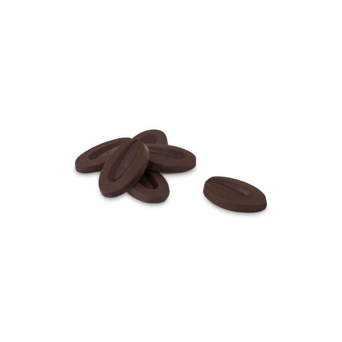 VALRHONA Satilia Noire 62%, Dark Chocolate Couverture